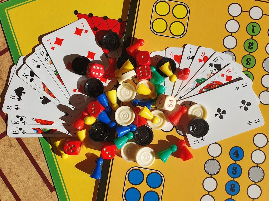 A spread of cards on dark cloth